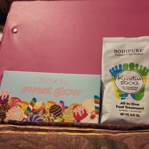 Bodipure Keratin Socks and Sweet Glow Set